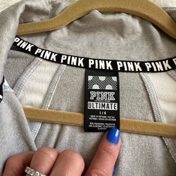 Pink by Victoria Secret jacket Ultimate running jacket women size L - Picture 4 of 9